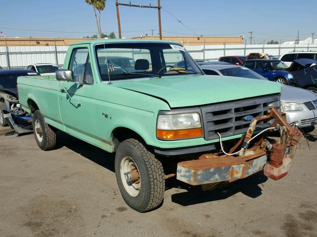 2FTHF26H3RCA62086 - 1994 FORD F250 GREEN photo 1