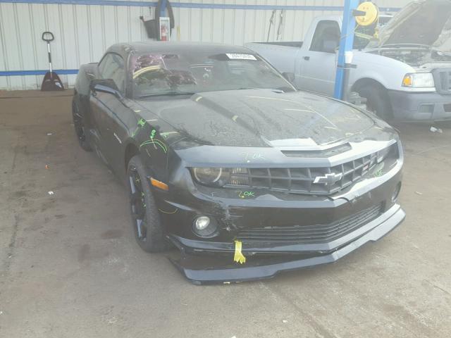 2G1FT1EW9A9111375 - 2010 CHEVROLET CAMARO SS Negro foto 1