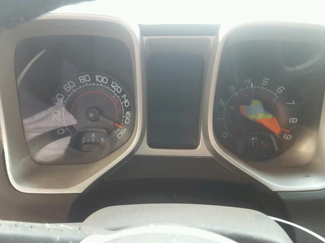 2G1FT1EW9A9111375 - 2010 CHEVROLET CAMARO SS Negro foto 8