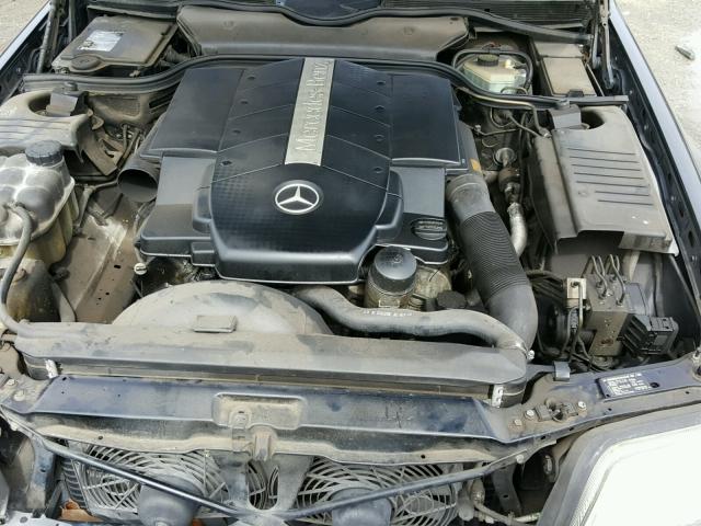 WDBFA68F2XF182468 - 1999 MERCEDES-BENZ SL 500 BLACK photo 7