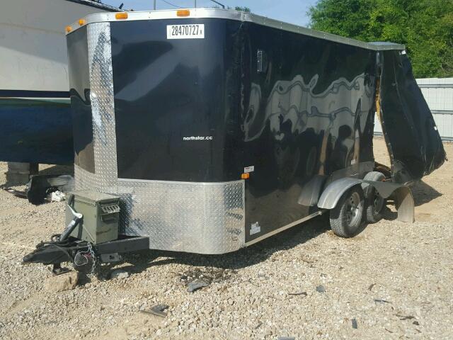 4D6EB1629GA036538 - 2016 CARGO TRAILER BLACK photo 2