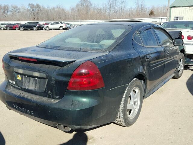 2G2WS522241120901 - 2004 PONTIAC GRAND PRIX Yaşıl foto 4