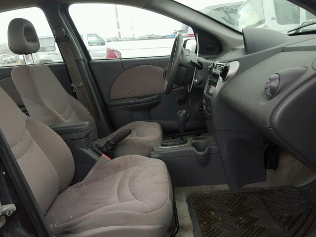 1G8AJ52F34Z154617 - 2004 SATURN ION LEVEL RED photo 5