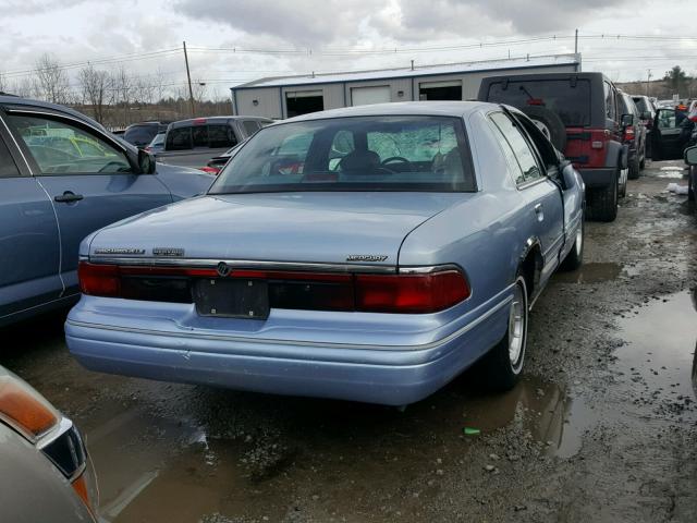 2MELM75W4VX661318 - 1997 MERCURY GRAND MARQ BLUE photo 4