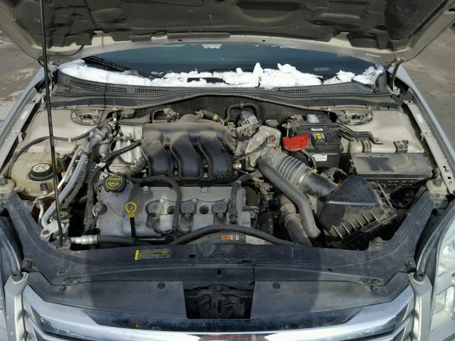 3FAHP08118R163463 - 2008 FORD FUSION SEL SILVER photo 7