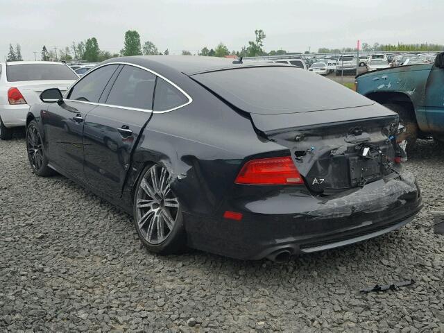 WAU3GAFC5DN017141 - 2013 AUDI A7 PRESTIG BLACK photo 3