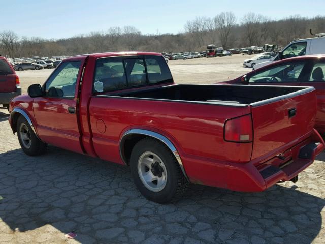 1GCCS1441R8135948 - 1994 CHEVROLET S TRUCK S1 RED photo 3