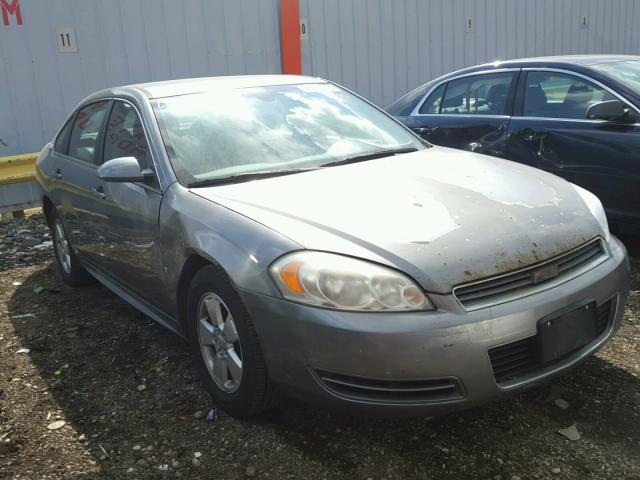 2G1WT57K491143632 - 2009 CHEVROLET IMPALA 1LT GRAY photo 1