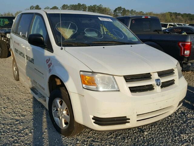 2D4RN4DE2AR349970 - 2010 DODGE GRAND CARA WHITE photo 1