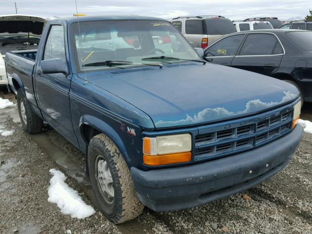 1B7FL26X5RW112143 - 1994 DODGE DAKOTA GREEN photo 1