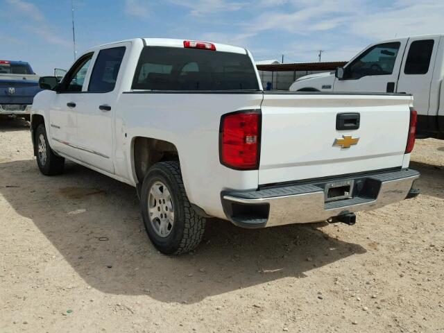 3GCPCPEH2EG315804 - 2014 CHEVROLET SILVERADO WHITE photo 3