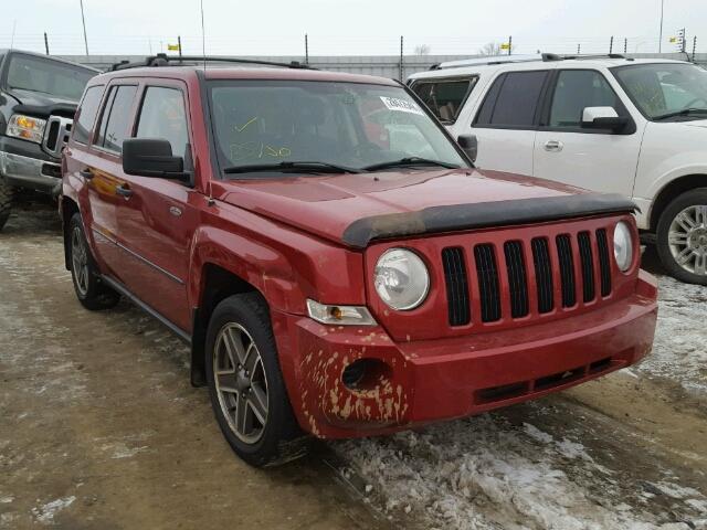 1J8FF28B39D190451 - 2009 JEEP PATRIOT SP RED photo 1