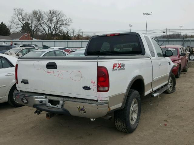 2FTRX18L33CA69446 - 2003 FORD F150 WHITE photo 4