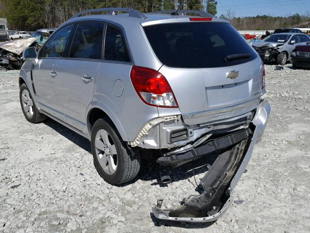 3GNAL3E59CS623574 - 2012 CHEVROLET CAPTIVA SP SILVER photo 3