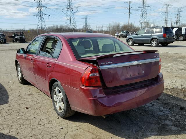 1G1ZU54824F113534 - 2004 CHEVROLET MALIBU LT RED photo 3