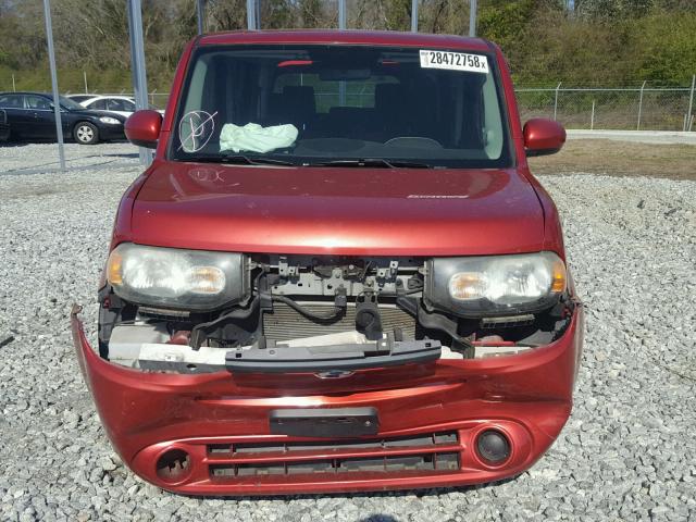 JN8AZ28RX9T112314 - 2009 NISSAN CUBE BASE MAROON photo 9