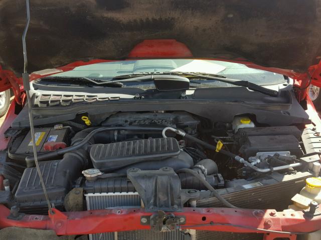 1D8HB58D55F509718 - 2005 DODGE DURANGO LI RED photo 7