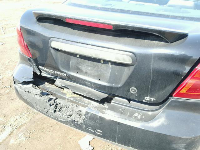 2G2WS522541315939 - 2004 PONTIAC GRAND PRIX შავი ფოტო 9
