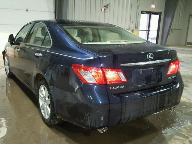 JTHBJ46G872014405 - 2007 LEXUS ES 350 BLUE photo 3