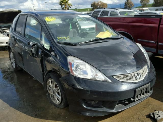 JHMGE88409S050029 - 2009 HONDA FIT SPORT BLACK photo 1