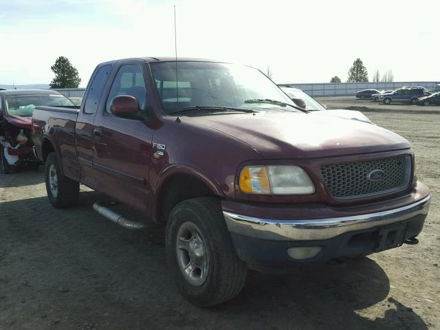 1FTRX18L1XKA13328 - 1999 FORD F150 MAROON photo 1