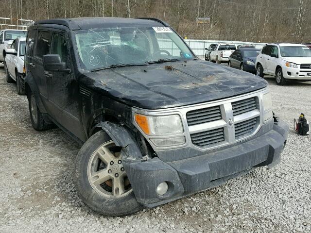 1D8GU28K57W702599 - 2007 DODGE NITRO SXT BLACK photo 1