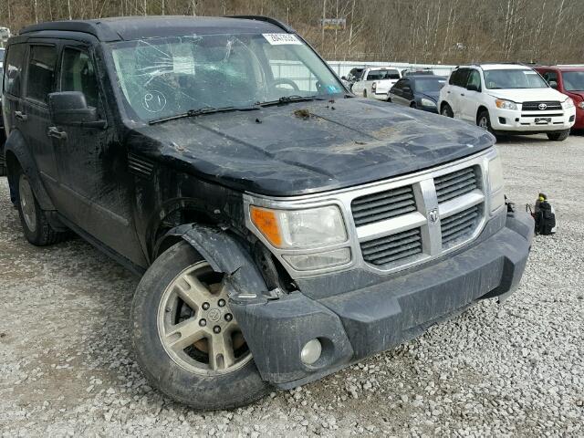 1D8GU28K57W702599 - 2007 DODGE NITRO SXT BLACK photo 9