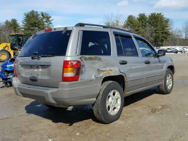 1J4GW38S72C153085 - 2002 JEEP GRAND CHER GRAY photo 4