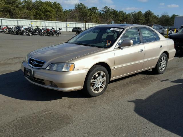 19UUA56661A016773 - 2001 ACURA 3.2TL TAN photo 2