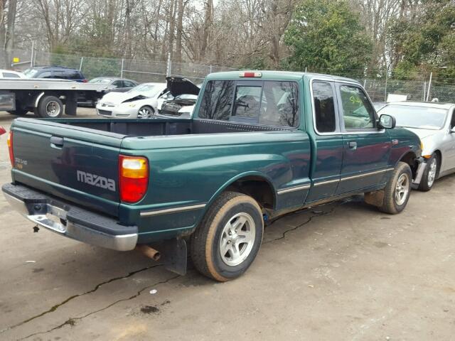 4F4YR16U61TM01925 - 2001 MAZDA B3000 CAB GREEN photo 4