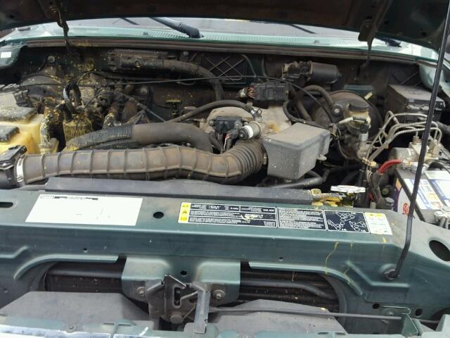 4F4YR16U61TM01925 - 2001 MAZDA B3000 CAB GREEN photo 7