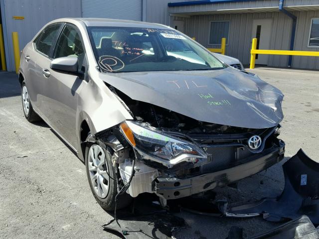 5YFBPRHE7FP357330 - 2015 TOYOTA COROLLA EC BROWN photo 1