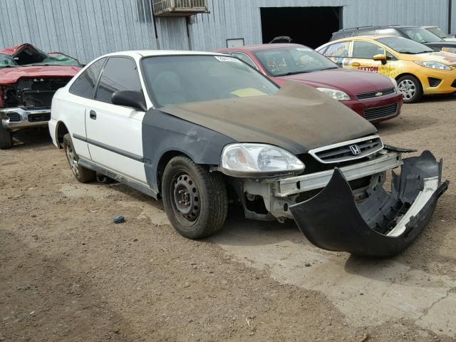 1HGEJ6124XL027105 - 1999 HONDA CIVIC DX WHITE photo 1