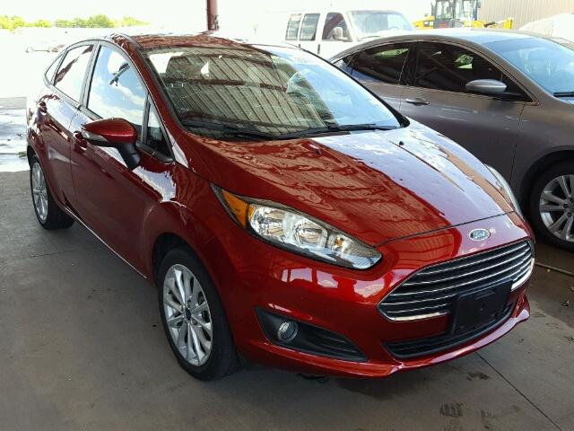 3FADP4BJ8EM102151 - 2014 FORD FIESTA MAROON photo 1