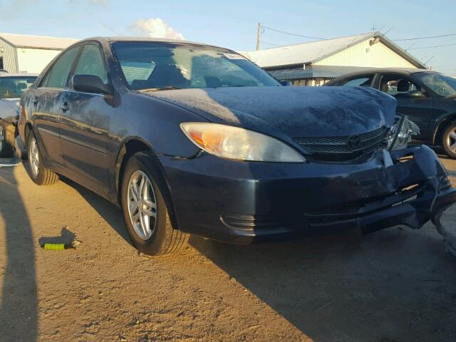 4T1BE32K03U237204 - 2003 TOYOTA CAMRY LE BLUE photo 1