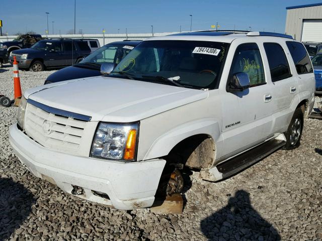 1GYEK63N12R114527 - 2002 CADILLAC ESCALADE L WHITE photo 2