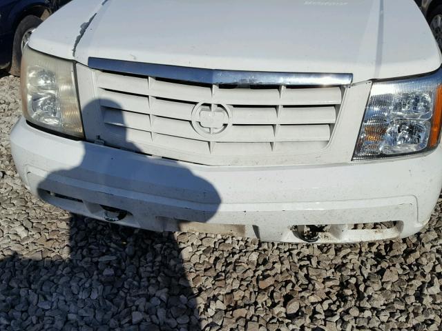 1GYEK63N12R114527 - 2002 CADILLAC ESCALADE L WHITE photo 9