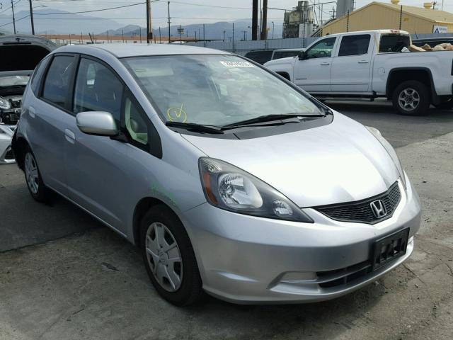 JHMGE8H31DC053337 - 2013 HONDA FIT SILVER photo 1