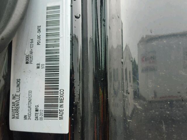 3HSDJSJR7DN312733 - 2013 INTERNATIONAL PROSTAR أسود صورة 10