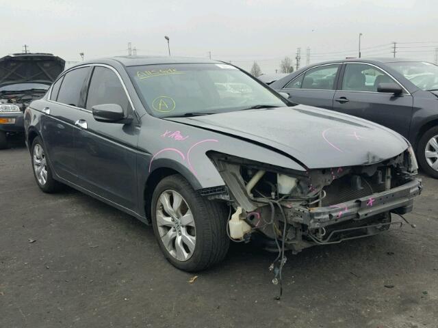 1HGCP36858A016015 - 2008 HONDA ACCORD EXL GRAY photo 1