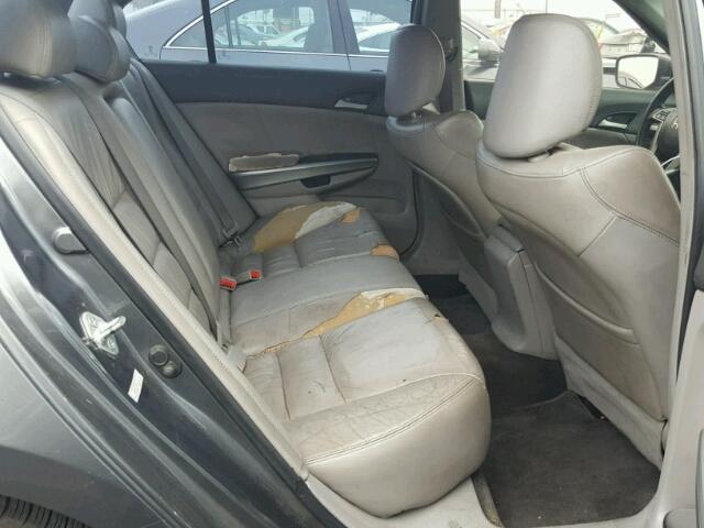 1HGCP36858A016015 - 2008 HONDA ACCORD EXL GRAY photo 6