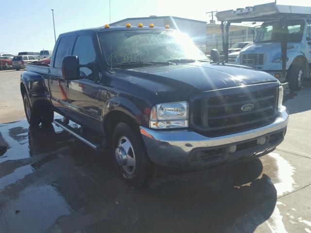 1FTWW32P54EA14232 - 2004 FORD F350 SUPER BLACK photo 1