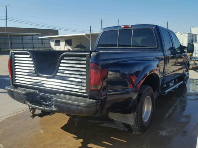 1FTWW32P54EA14232 - 2004 FORD F350 SUPER BLACK photo 4