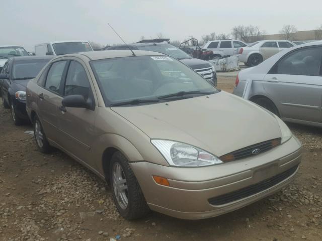 1FAFP34P42W228815 - 2002 FORD FOCUS SE BEIGE photo 1