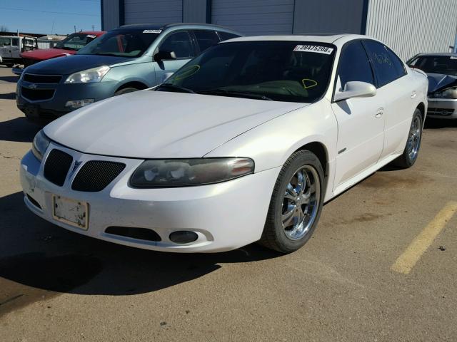 1G2HZ54Y84U255567 - 2004 PONTIAC BONNEVILLE WHITE photo 2