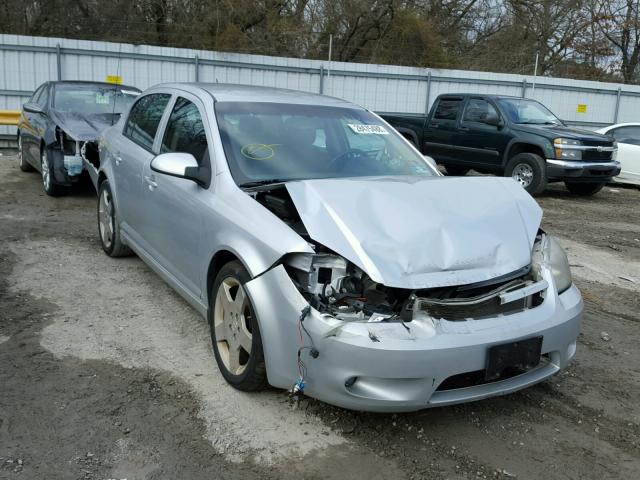 1G1AF5F52A7211219 - 2010 CHEVROLET COBALT 2LT SILVER photo 1