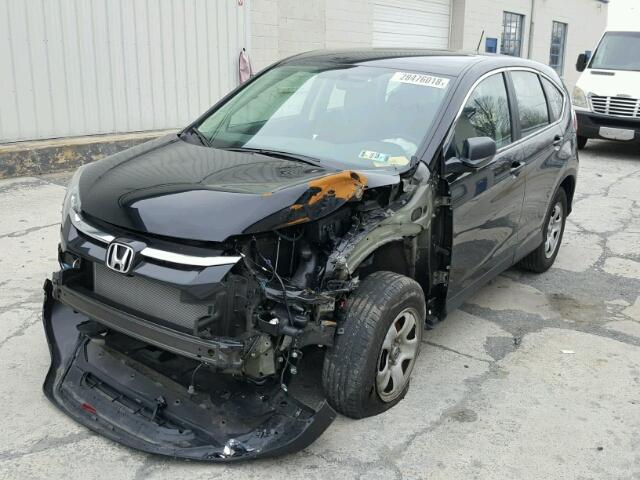 2HKRM4H36GH703696 - 2016 HONDA CR-V LX BLACK photo 2