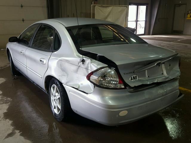 1FAFP53U37A104767 - 2007 FORD TAURUS SE SILVER photo 3