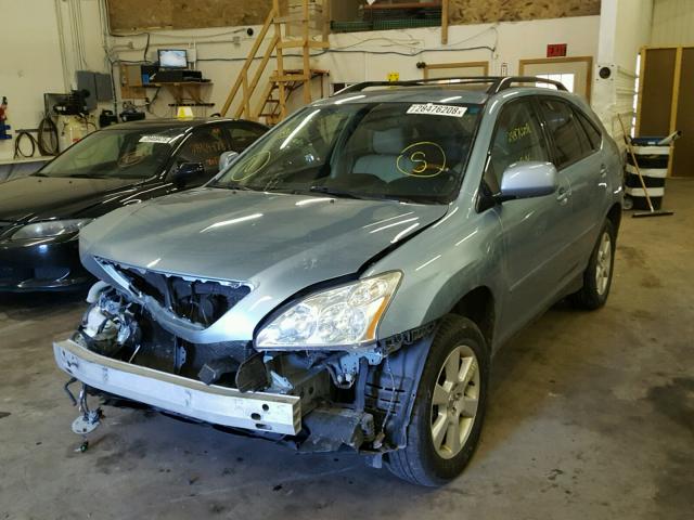 2T2HA31U76C105115 - 2006 LEXUS RX 330 BLUE photo 2