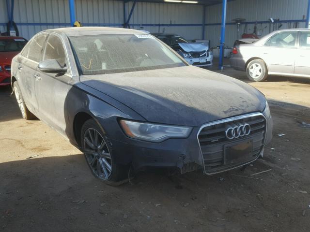 WAUGFAFC9DN039812 - 2013 AUDI A6 PREMIUM BLUE photo 1